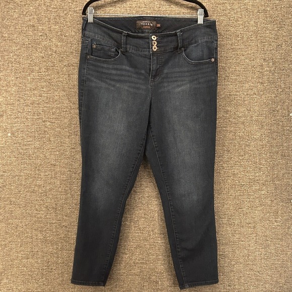 torrid Denim - Torrid Womens Jeggings Size 16R Premium‎ Jeans Legging Skinny Stretchy Comfy